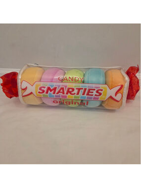 iscream brand Smarties Candy Packaging Plush Toy